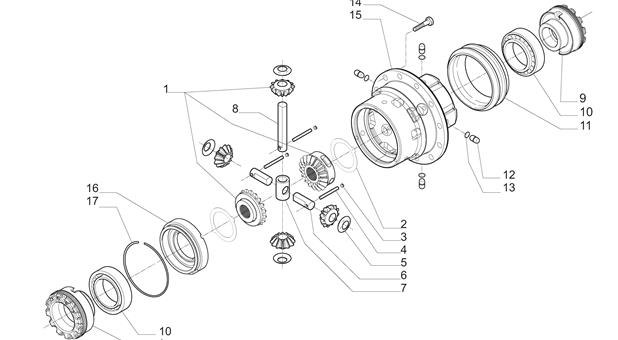 Carraro Axle Drawing for 149443, page 5