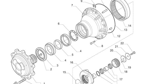 Carraro Axle Drawing for 149443, page 8