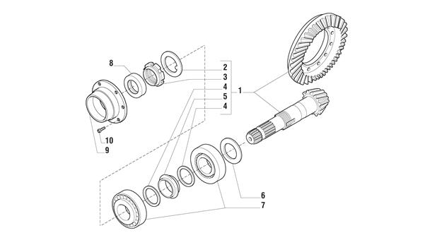 Carraro Axle Drawing for 149459, page 4