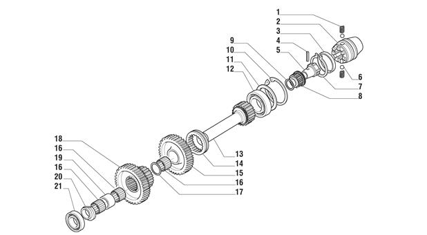 Carraro Axle Drawing for 149526, page 20