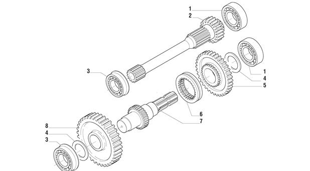 Carraro Axle Drawing for 149526, page 22