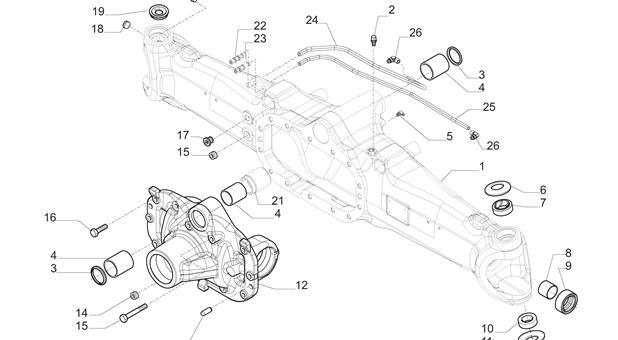 Carraro Axle Drawing for 149569, page 3