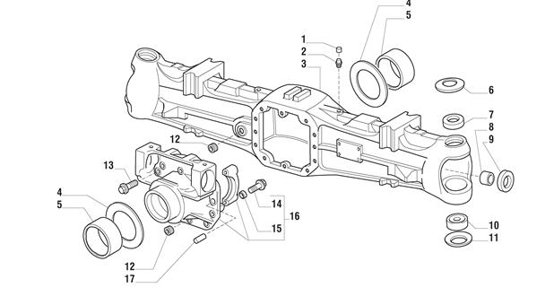 Carraro Axle Drawing for 149580, page 3