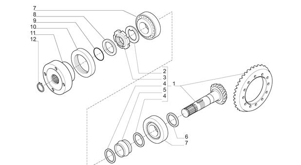 Carraro Axle Drawing for 149682, page 6