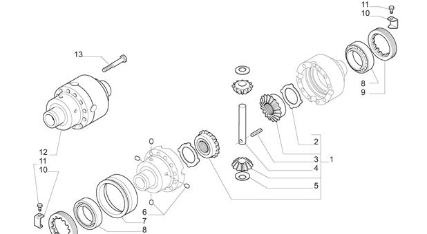 Carraro Axle Drawing for 149684, page 7