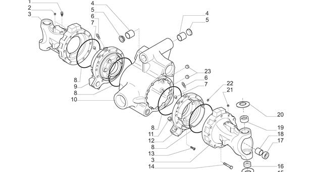 Carraro Axle Drawing for 149688, page 3