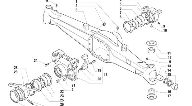 Carraro Axle Drawing for 149749, page 3