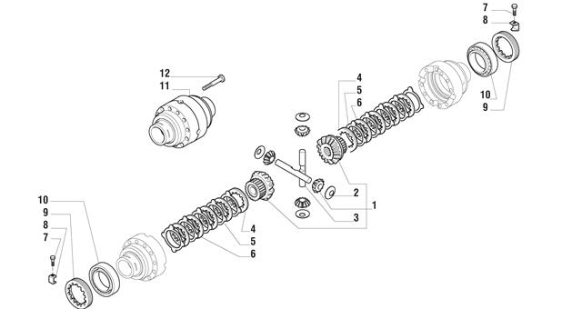 Carraro Axle Drawing for 149749, page 6