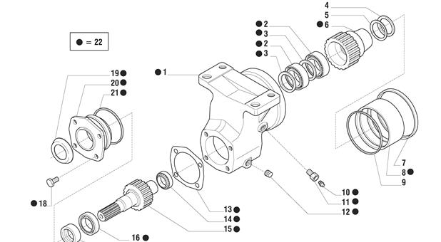 Carraro Axle Drawing for 149749, page 9