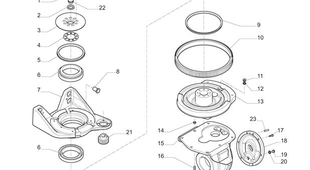 Carraro Axle Drawing for 149814, page 3