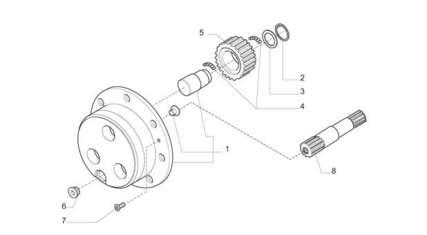 Carraro Axle Drawing for 150020, page 9