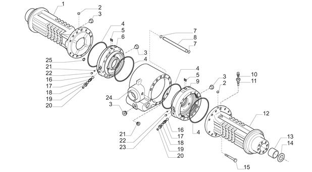 Carraro Axle Drawing for 150034, page 3