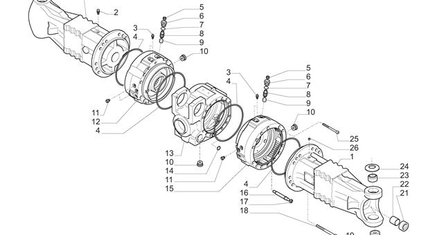 Carraro Axle Drawing for 150157, page 3