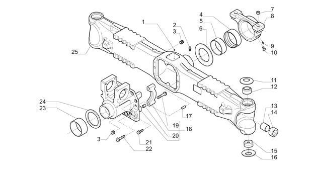 Carraro Axle Drawing for 150158, page 3