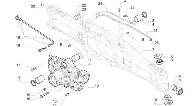 Carraro Axle Drawing for 641372, page 3