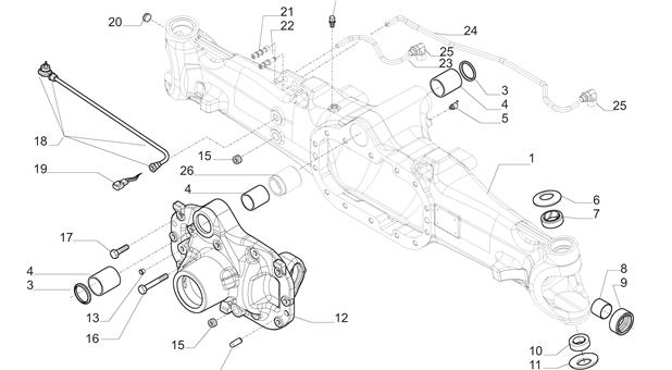 Carraro Axle Drawing for 641392, page 3