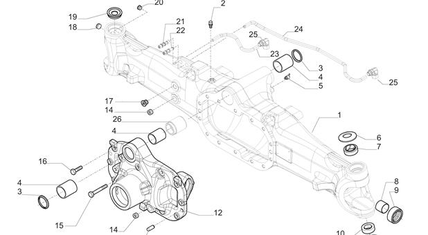 Carraro Axle Drawing for 641393, page 3