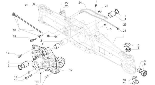 Carraro Axle Drawing for 641659, page 3