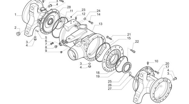 Carraro Axle Drawing for 641770, page 3