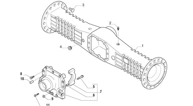 Carraro Axle Drawing for 641834, page 3