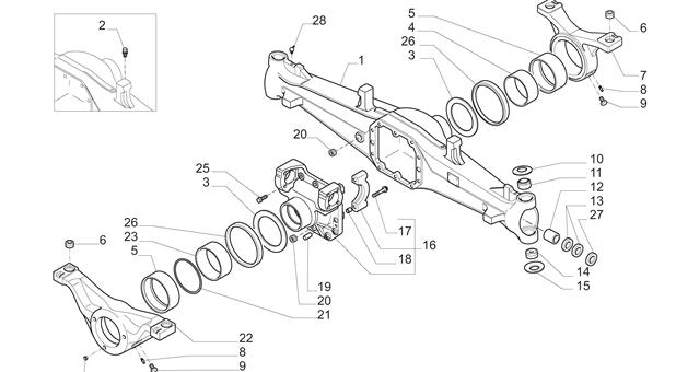 Carraro Axle Drawing for 642543, page 3