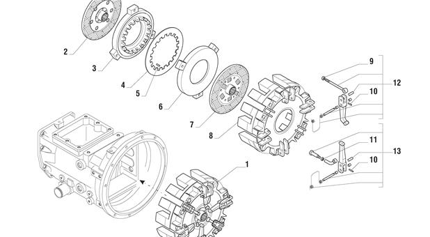 Carraro Axle Drawing for 352002, page 3