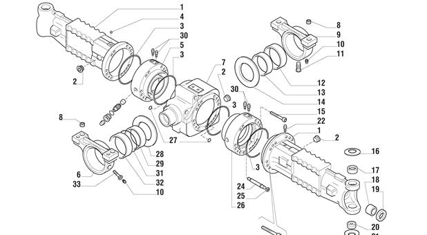 Carraro Axle Drawing for 136532, page 3