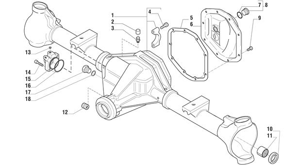 Carraro Axle Drawing for 137784, page 3