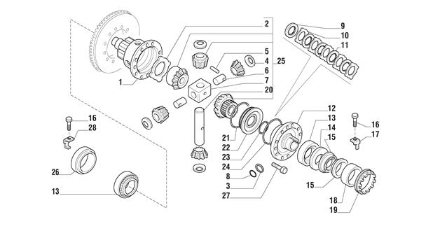 Carraro Axle Drawing for 138175, page 6