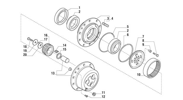 Carraro Axle Drawing for 138175, page 8