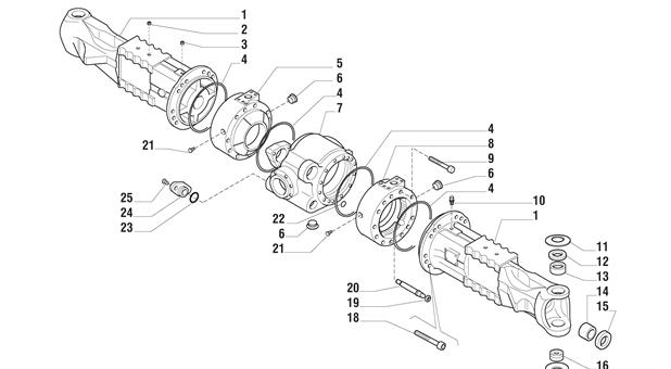 Carraro Axle Drawing for 139274, page 3