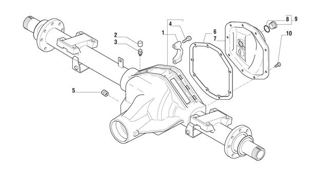 Carraro Axle Drawing for 139957, page 3