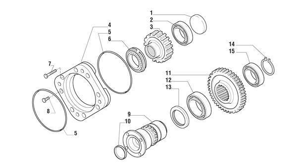 Carraro Axle Drawing for 139970, page 12