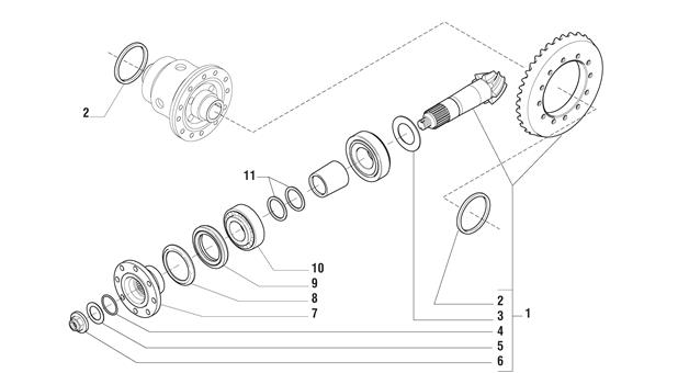 Carraro Axle Drawing for 139991, page 4