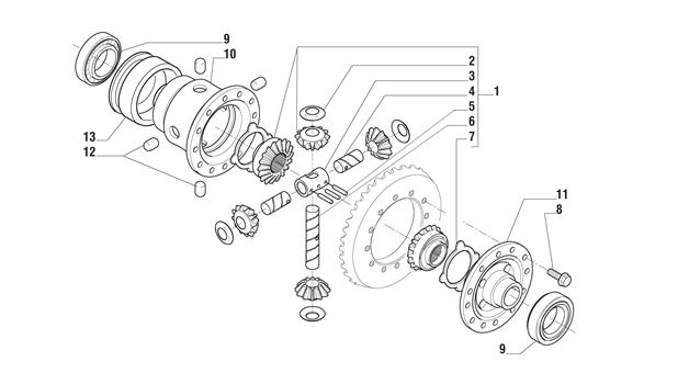 Carraro Axle Drawing for 139991, page 6