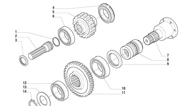 Carraro Axle Drawing for 140022, page 12