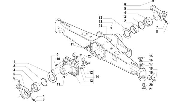 Carraro Axle Drawing for 140060, page 3