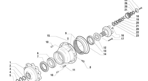 Carraro Axle Drawing for 140090, page 8