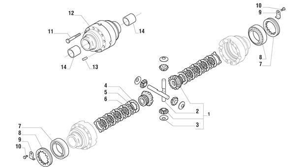 Carraro Axle Drawing for 140215, page 8