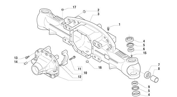 Carraro Axle Drawing for 140242, page 3