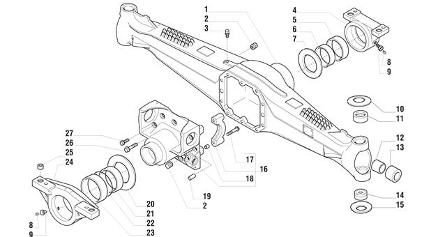 Carraro Axle Drawing for 140345, page 3