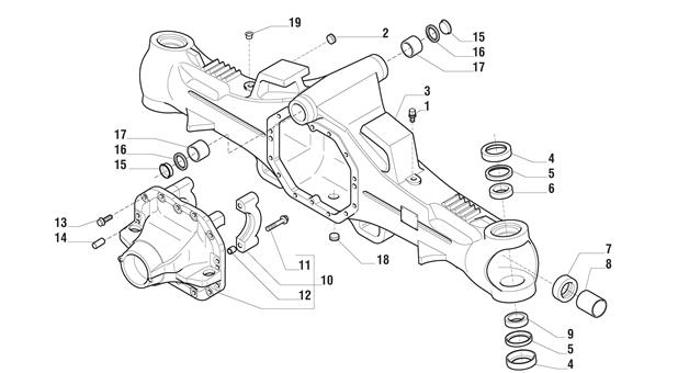 Carraro Axle Drawing for 140490, page 3