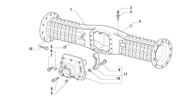 Carraro Axle Drawing for 140884, page 3