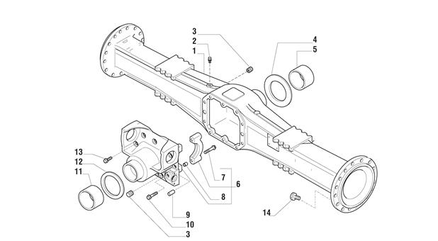 Carraro Axle Drawing for 140930, page 3