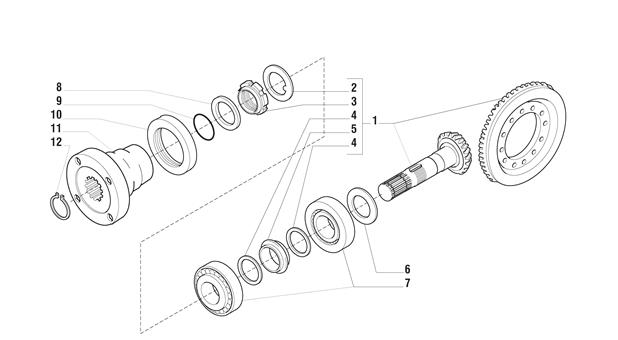 Carraro Axle Drawing for 141155, page 5