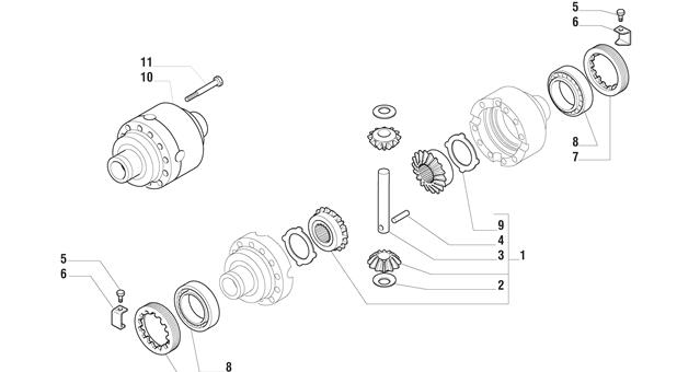 Carraro Axle Drawing for 141155, page 6