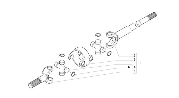 Carraro Axle Drawing for 141155, page 7
