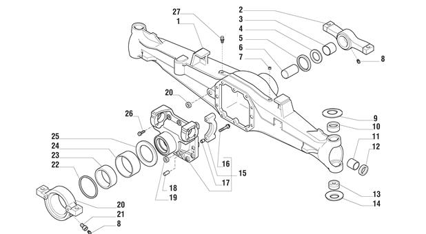 Carraro Axle Drawing for 141319, page 3