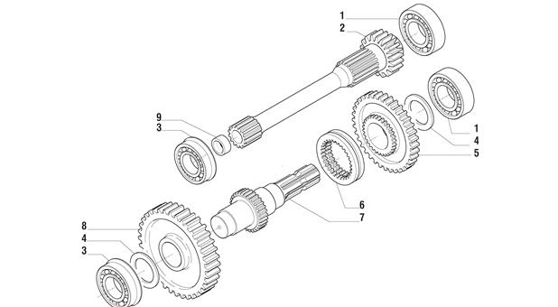 Carraro Axle Drawing for 141472, page 17