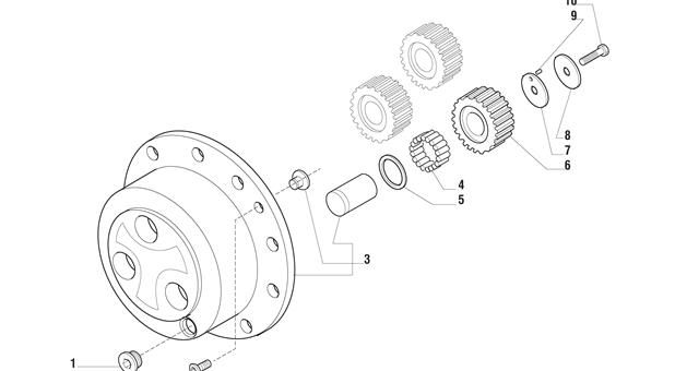 Carraro Axle Drawing for 141536, page 13